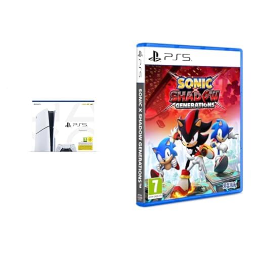 Playstation 5 Console Edizione Standard Slim & Sonic X Shadow Generations
