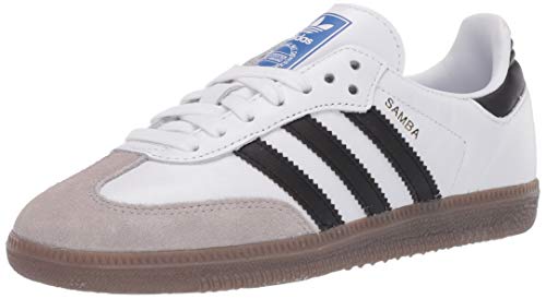 adidas Originals Samba OG, Sneaker Uomo, Ftwr White Core Black Clear Granite, 37.5 EU